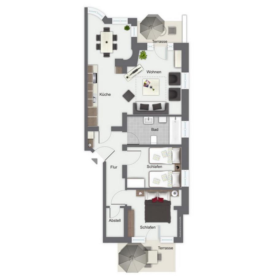 Villa Triton Wohnung 02 Boltenhagen  Eksteriør bilde